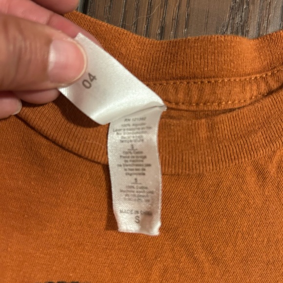 Vintage 1976 Neil Young Crazy Horse Tour Rust Graphic T‑Shirt Size S-M - Picture 7 of 8